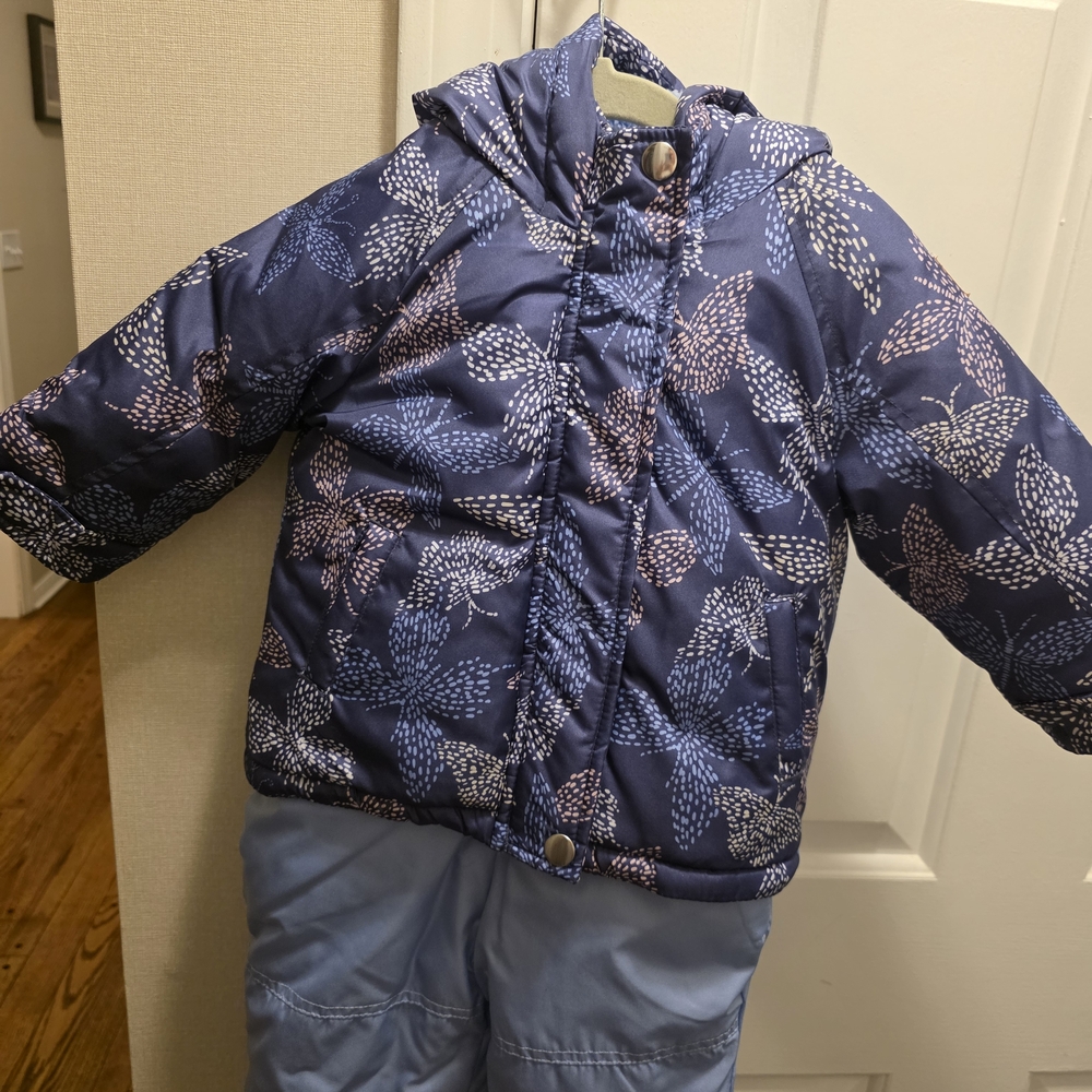 OshKosh B'gosh Navy Butterfly Snowsuit